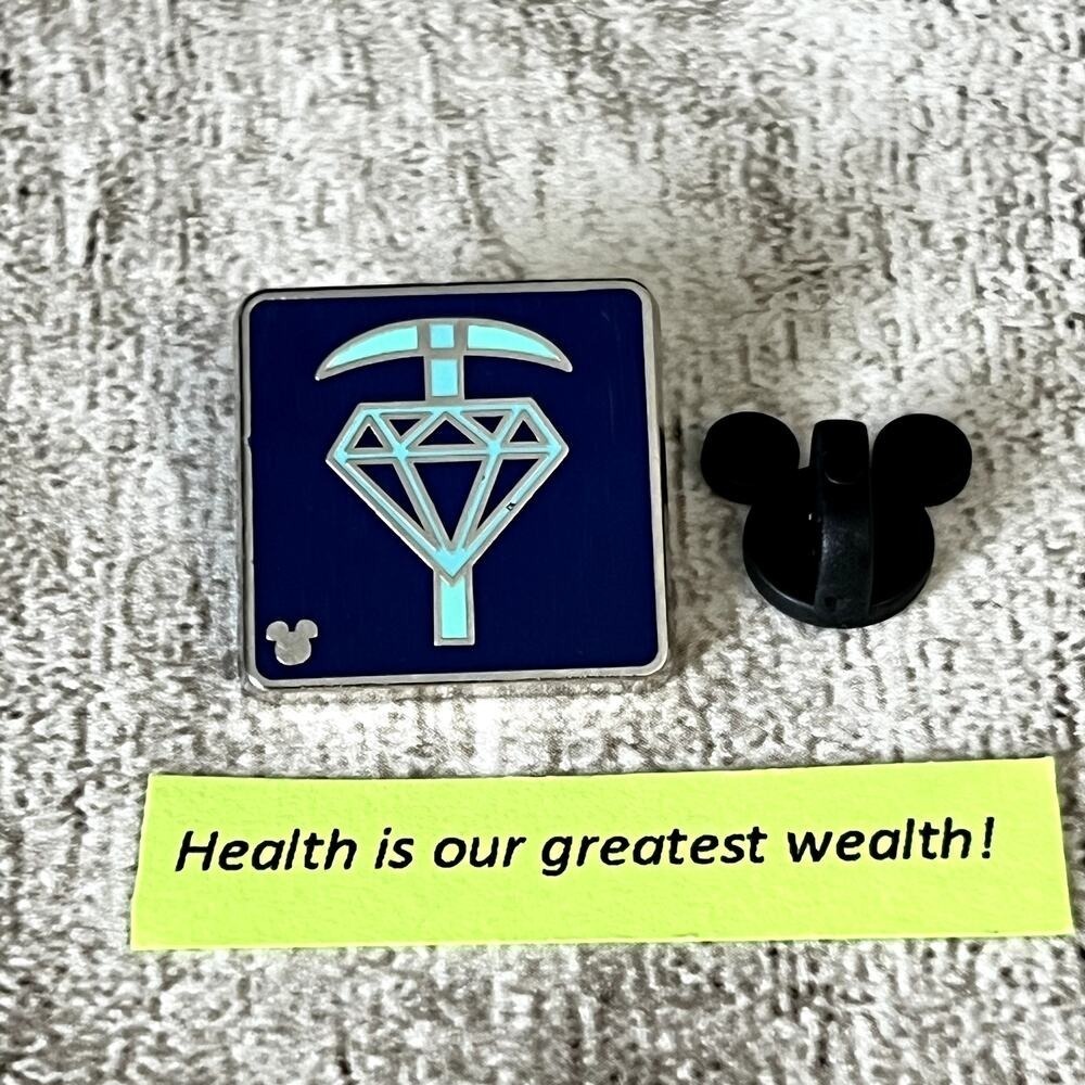Disney Pin Hidden Mickey Attraction Icon - Seven Dwarves Mine Train